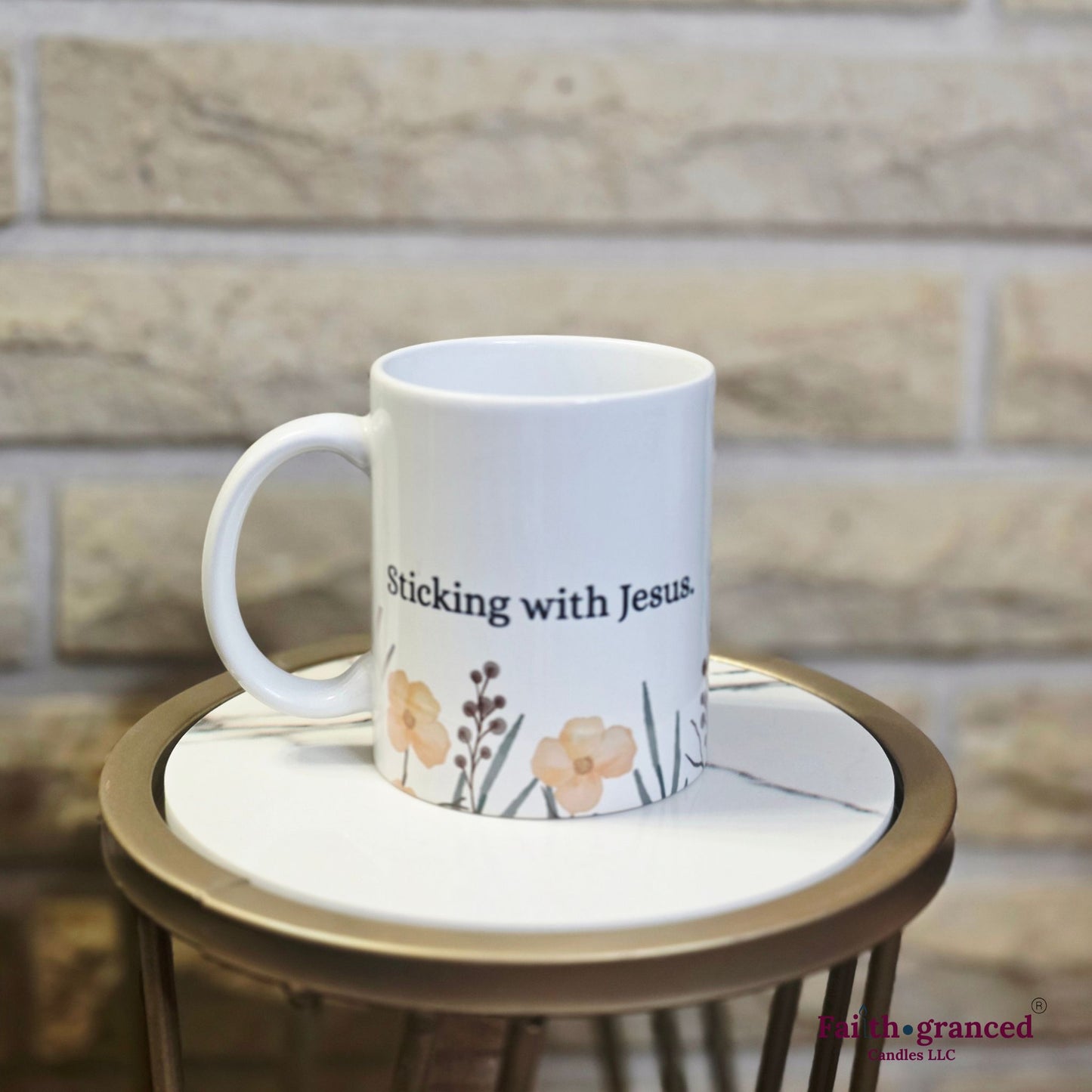 Sticking with Jesus Coffee Mug