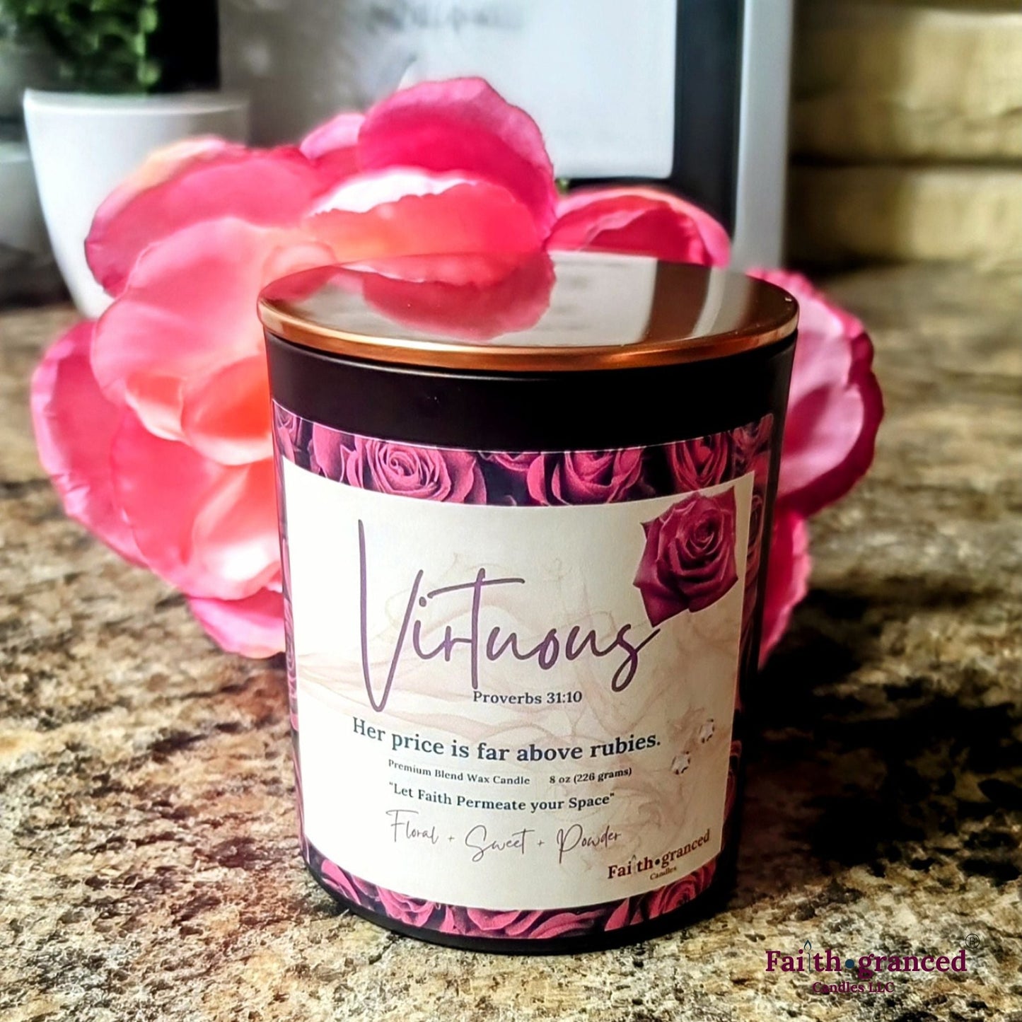 Virtuous: Floral + Sweet + Powder - Faithgranced