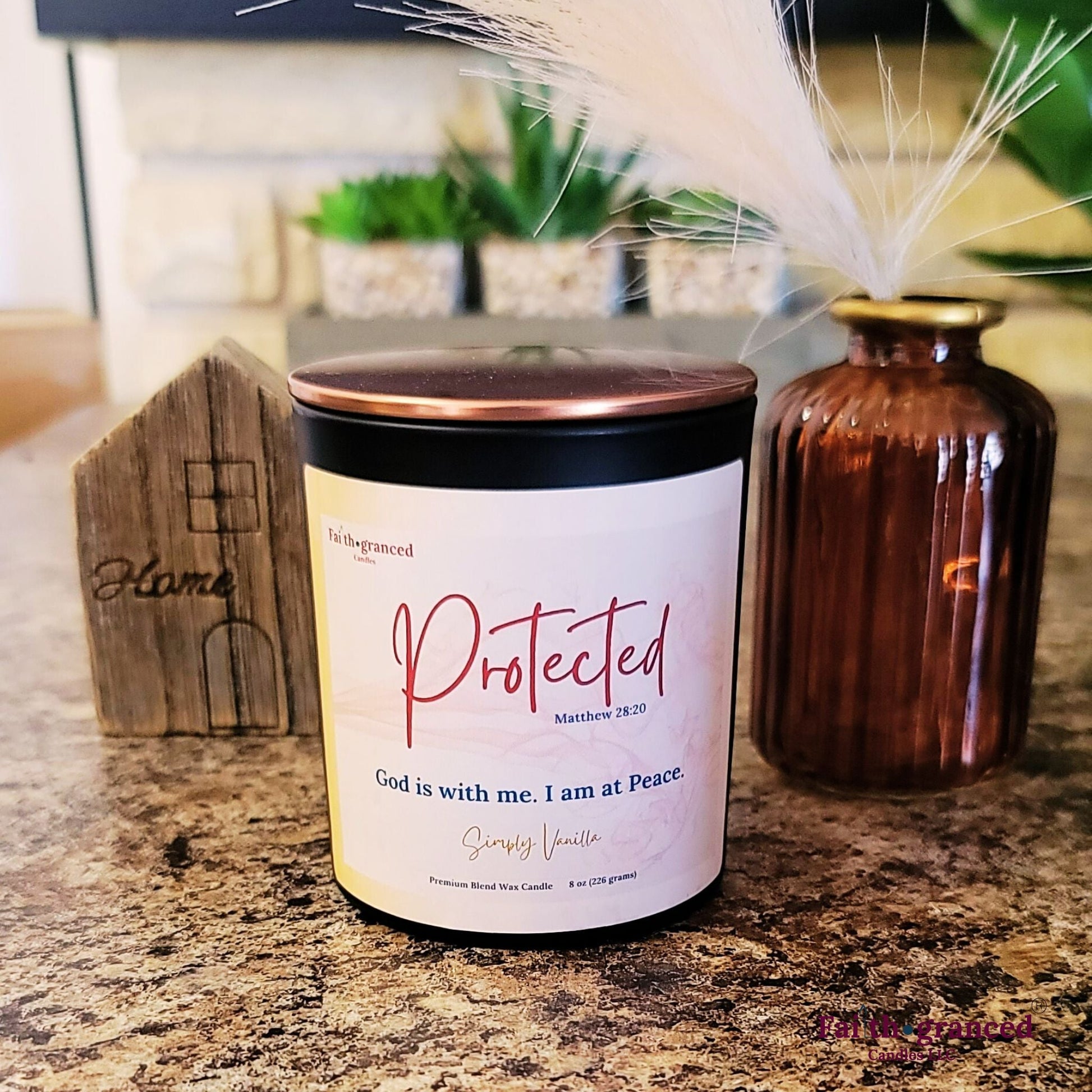 Protected: Simply Vanilla Scented Candle - Faithgranced