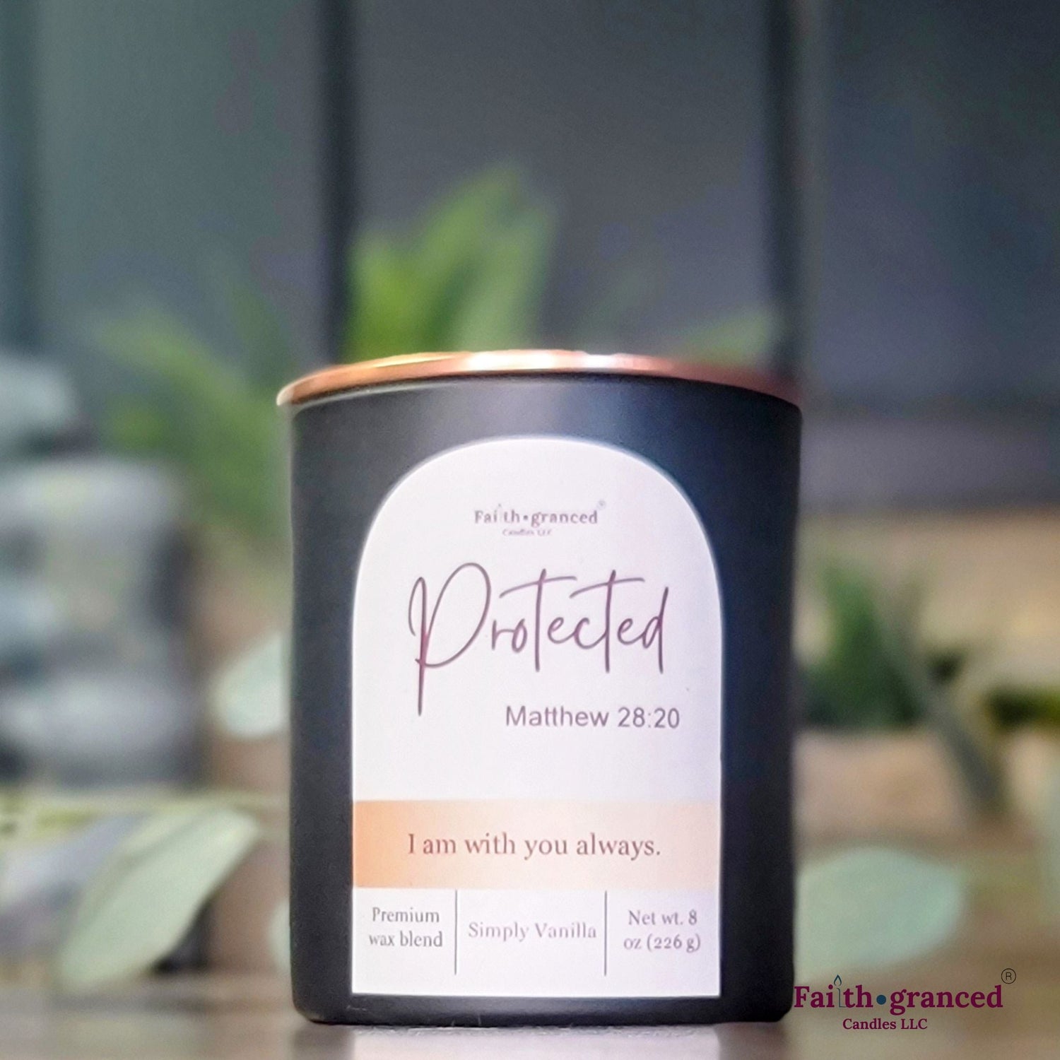 Protected: Simply Vanilla Scented Candle - Faithgranced