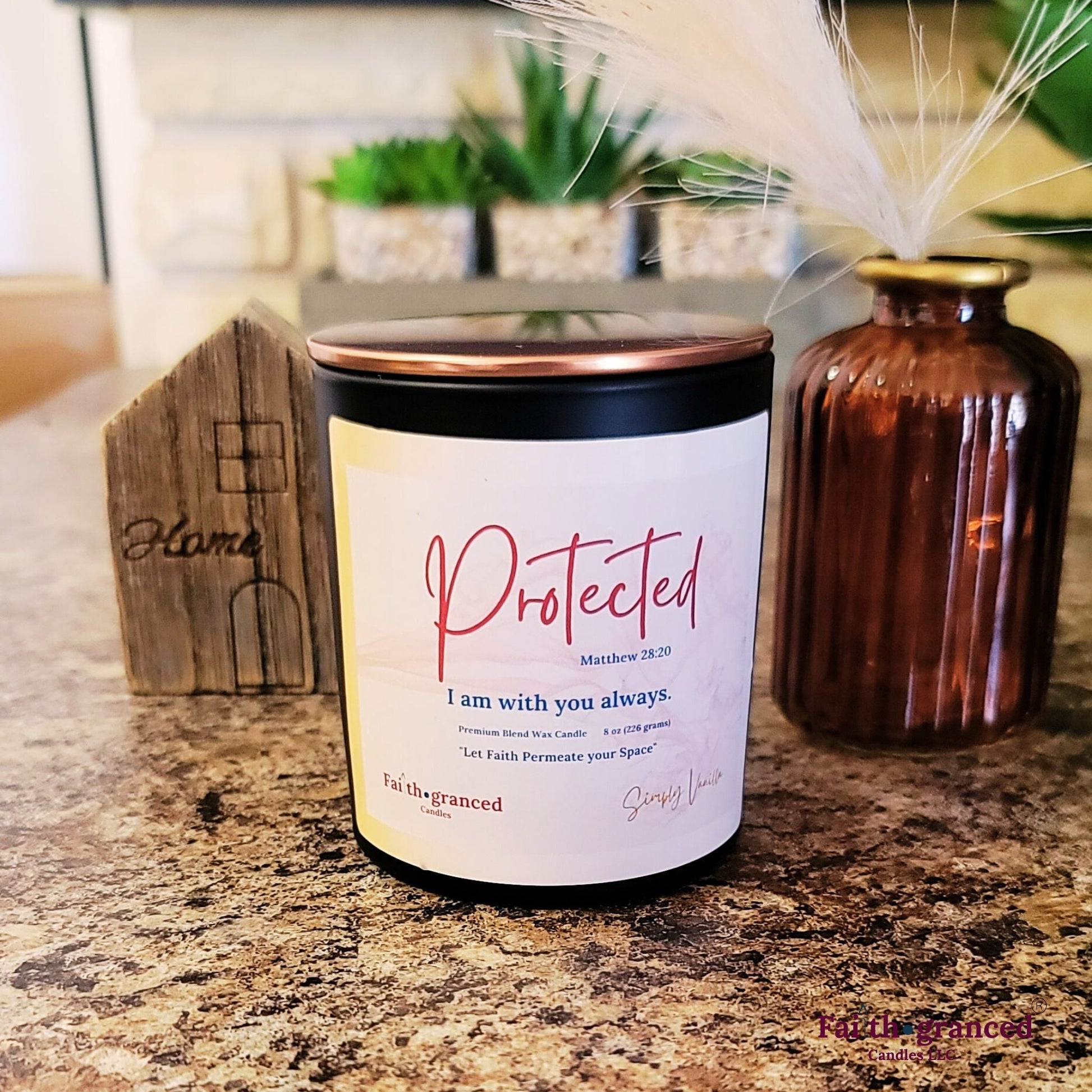 Protected: Simply Vanilla Scented Candle - Faithgranced