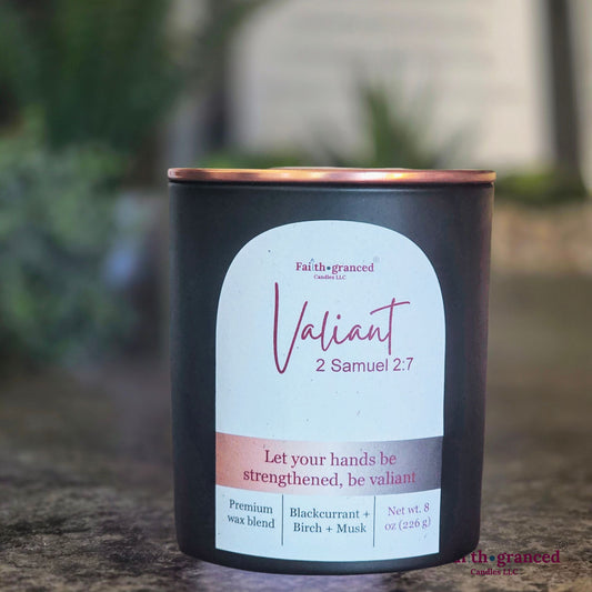 Valiant: Blackcurrant + Birch + Musk